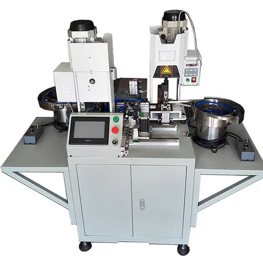 全自動絕緣端子壓接機 帶護套端子鉚接 WPM-R8