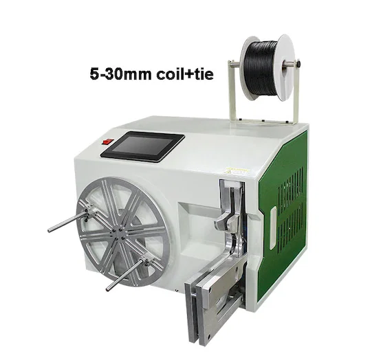 自動電線複繞紮線機 線圈重繞捆綁 WPM-212A