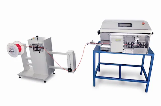 同軸電纜切斷剝皮機 自動化同軸線處理 WPM-9600S