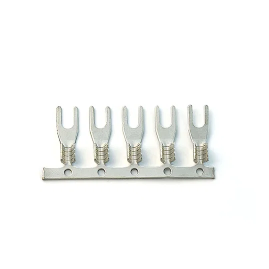 銅質非絕緣叉形端子 裸Y型接線端子