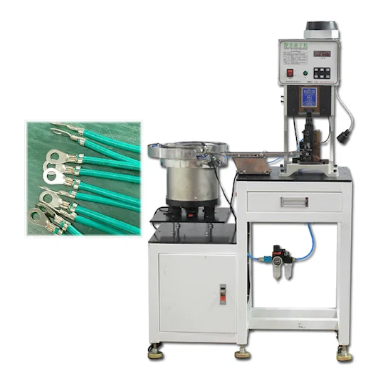 散裝端子振動盤送料壓接機 自動化鉚接 WPM-160 Thumb