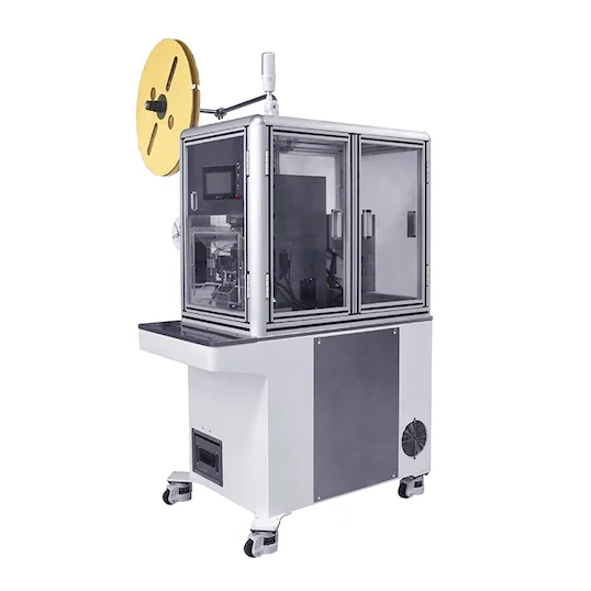 半自動電線剝皮穿防水栓壓接機 防水端子加工 WPM-5030